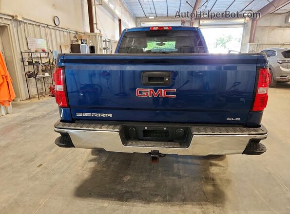 3GTU2MEC8HG370755 2017 GMC SIERRA Синий Вид сзади