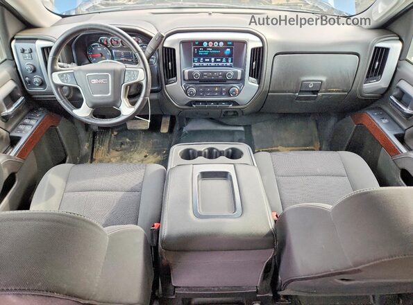 3GTU2MEC8JG185224 2018 GMC SIERRA Blue Dashboard view