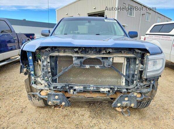 3GTU2MEC8JG185224 2018 GMC SIERRA Blue Front view