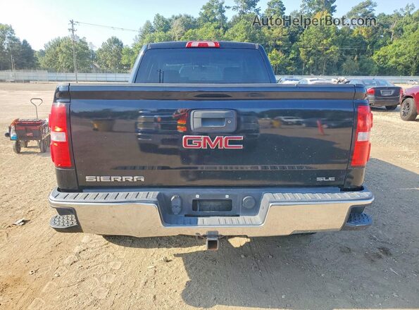 3GTU2MECXHG360664 2017 GMC SIERRA Black Rear view