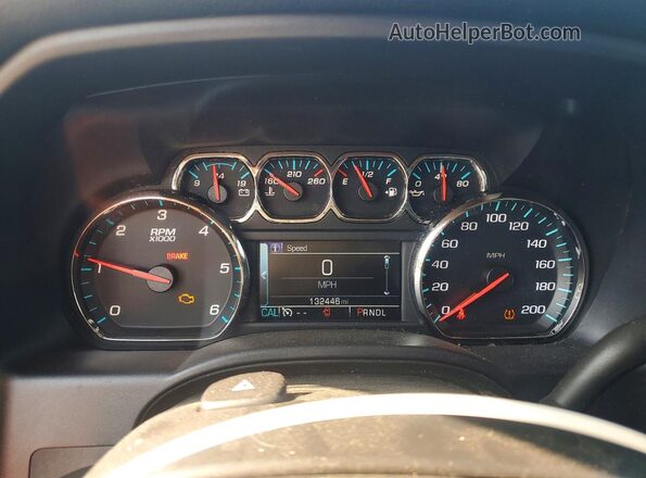 3GTU2MECXHG360664 2017 GMC SIERRA Black Instrument cluster view