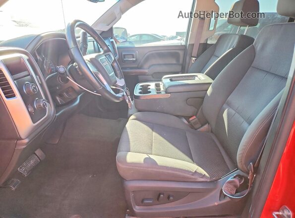 3GTU2MECXHG363628 2017 GMC SIERRA Red Widok wnętrza z przodu