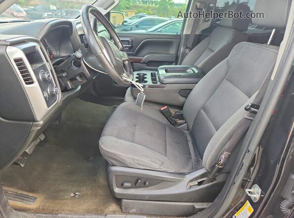 3GTU2MECXHG516900 2017 GMC SIERRA Black Вид салону спереду