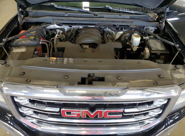 3GTU2NEC0GG219476 2016 GMC SIERRA Черный Вид задней части салона