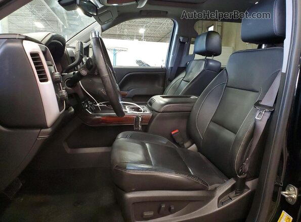 3GTU2NEC0GG219476 2016 GMC SIERRA Черный Вид салона спереди