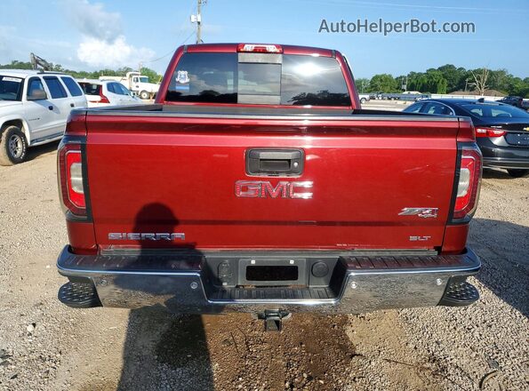 3GTU2NEC0GG261856 2016 GMC SIERRA Burgundy უკანა ხედი