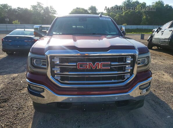 3GTU2NEC0GG261856 2016 GMC SIERRA Burgundy წინა ხედი