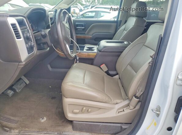 3GTU2NEC0GG307055 2016 GMC SIERRA White Вид салону спереду