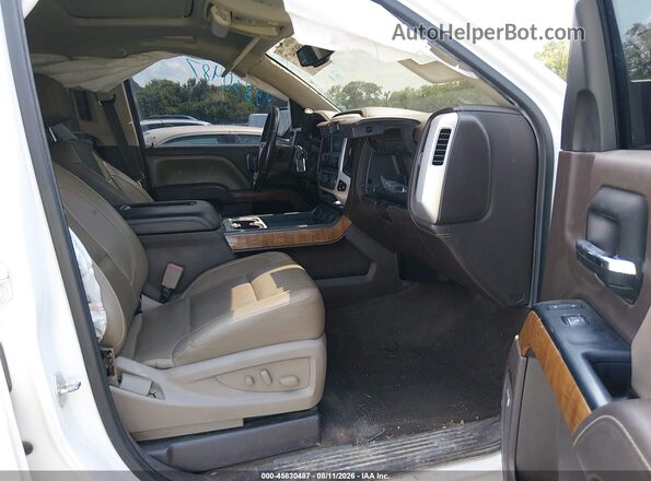 3GTU2NEC0HG360243 2017 GMC SIERRA White Widok wnętrza z przodu