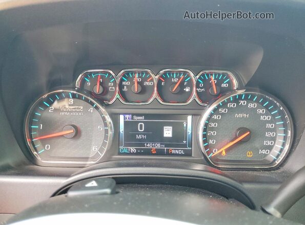 3GTU2NEC0HG436317 2017 GMC SIERRA White Widok zestawu wskaźników