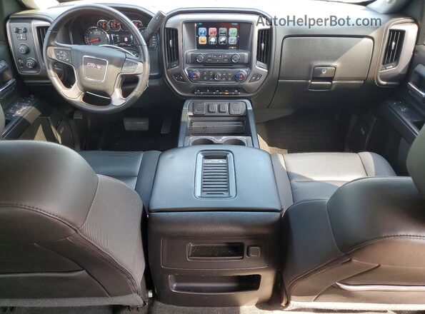 3GTU2NEC0HG436317 2017 GMC SIERRA White Widok deski rozdzielczej