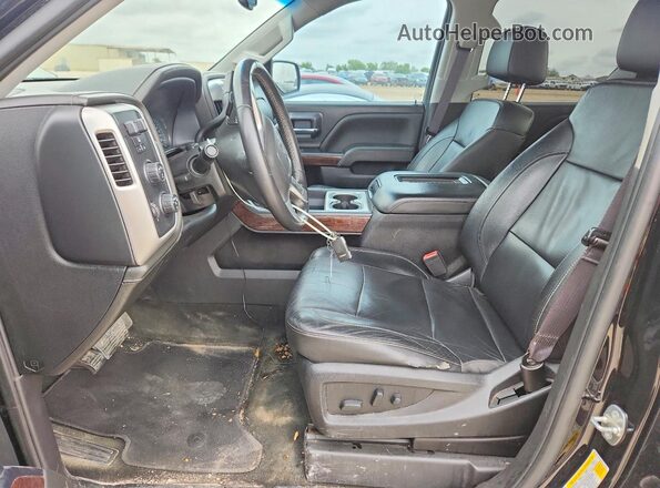 3GTU2NEC0HG474386 2017 GMC SIERRA Black Вид салону спереду