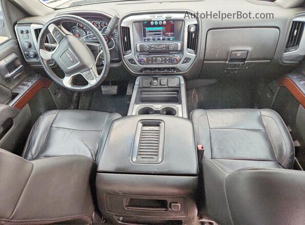 3GTU2NEC0HG474386 2017 GMC SIERRA Black Вид панелі приладів