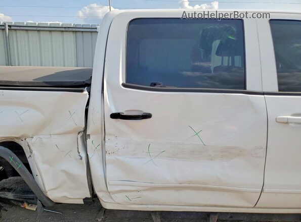 3GTU2NEC0HG483153 2017 GMC SIERRA White Widok tylnych siedzeń