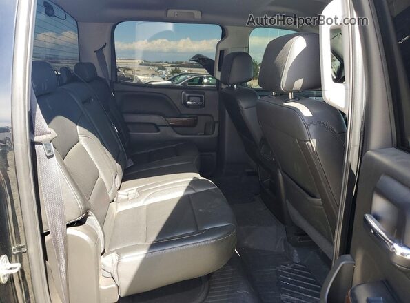 3GTU2NEC0JG451065 2018 GMC SIERRA Black Rear seats view