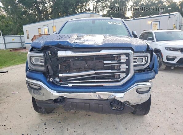 3GTU2NEC1GG161457 2016 GMC SIERRA Blue Դիմացի տեսք