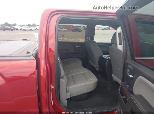 3GTU2NEC1JG280004 2018 GMC SIERRA Red VIN კოდის სტიკერის ხედი