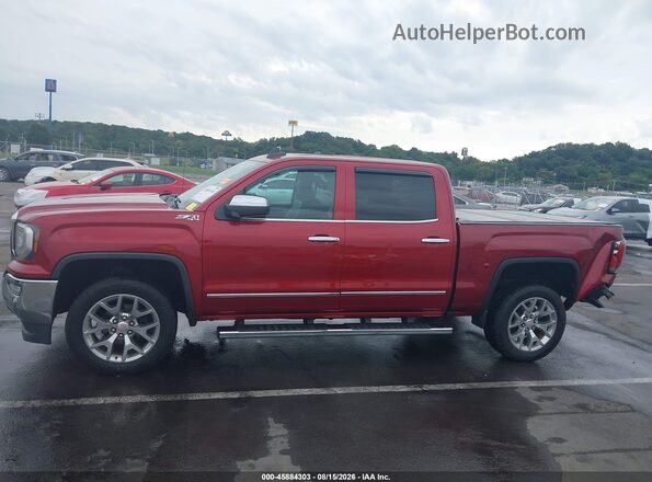3GTU2NEC1JG280004 2018 GMC SIERRA Red სალონის 360-გრადუსიანი ხედი