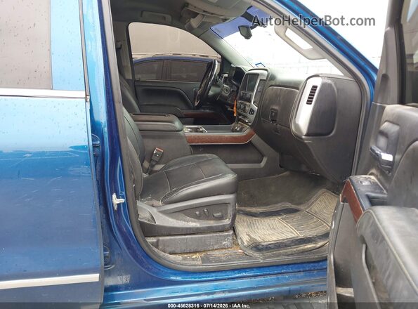 3GTU2NEC1JG280990 2018 GMC SIERRA Blue Вид салону спереду