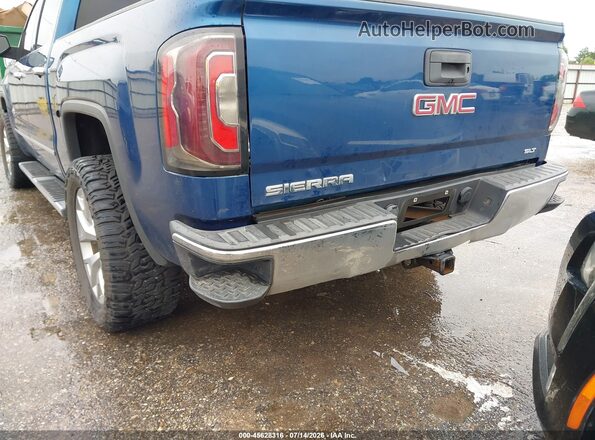3GTU2NEC1JG280990 2018 GMC SIERRA Blue Вид спереду