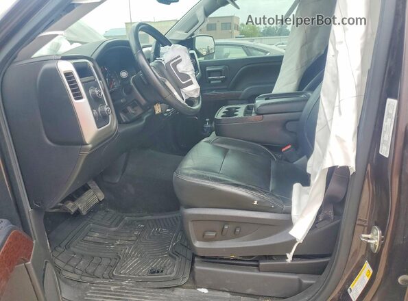 3GTU2NEC2GG227255 2016 GMC SIERRA Коричневый Вид салона спереди