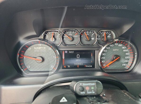 3GTU2NEC2GG270736 2016 GMC SIERRA Серый Вид щитка приборов