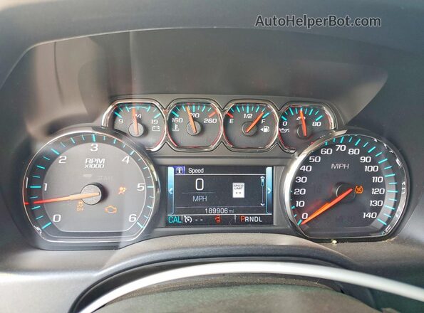 3GTU2NEC2HG219285 2017 GMC SIERRA Silver Widok zestawu wskaźników