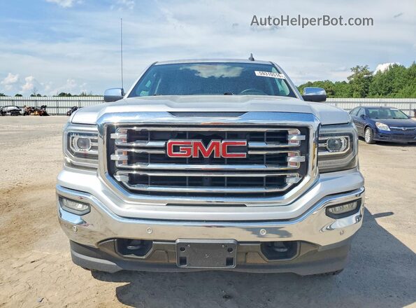 3GTU2NEC2HG372359 2017 GMC SIERRA Silver Widok z przodu