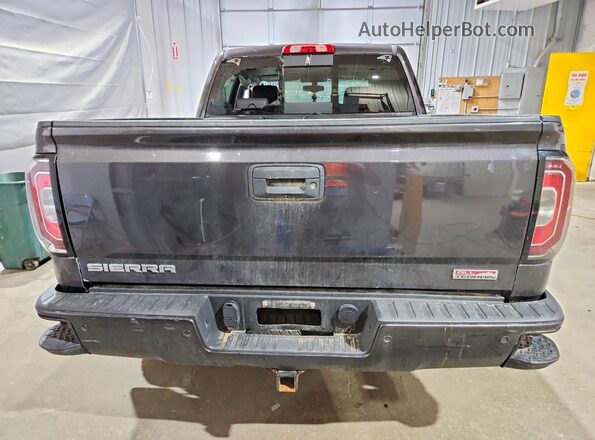 3GTU2NEC3GG268719 2016 GMC SIERRA Black Вид ззаду