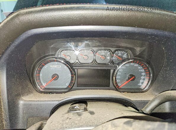 3GTU2NEC3GG268719 2016 GMC SIERRA Black Вид щитка приладів