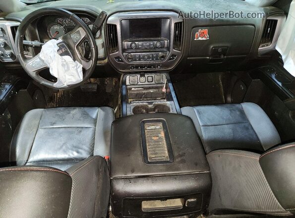 3GTU2NEC3GG268719 2016 GMC SIERRA Black Вид панелі приладів
