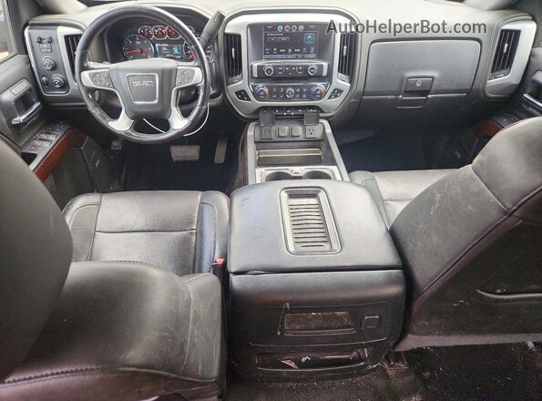 3GTU2NEC3HG164507 2017 GMC SIERRA Black Widok deski rozdzielczej