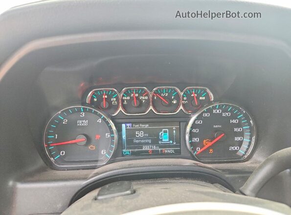 3GTU2NEC3HG164507 2017 GMC SIERRA Black Widok zestawu wskaźników