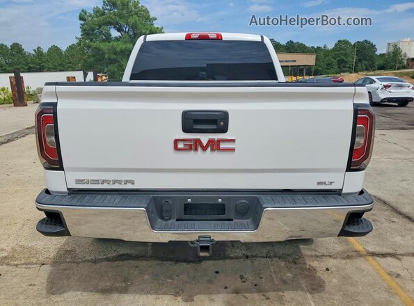 3GTU2NEC3JG445213 2018 GMC SIERRA White Rear view