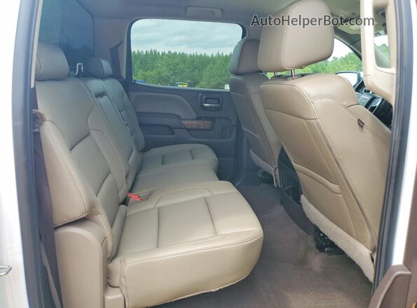 3GTU2NEC3JG445213 2018 GMC SIERRA White Rear seats view