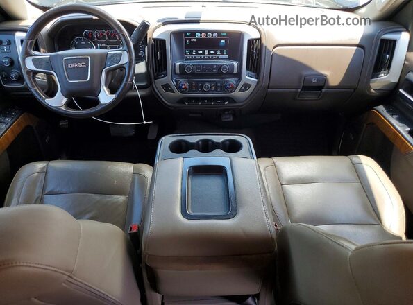 3GTU2NEC3JG542234 2018 GMC SIERRA Black Առջևի վահանակի տեսք