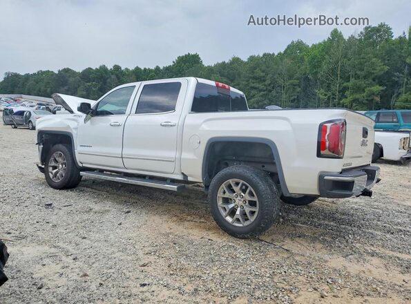 3GTU2NEC3JG631981 2018 GMC SIERRA White Trasero izquierdo