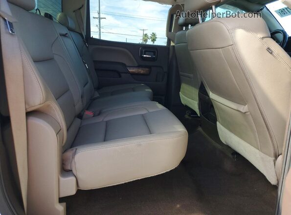 3GTU2NEC4GG229699 2016 GMC SIERRA White უკანა სავარძლების ხედი