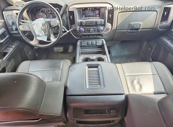 3GTU2NEC4GG373544 2016 GMC SIERRA Black Առջևի վահանակի տեսք