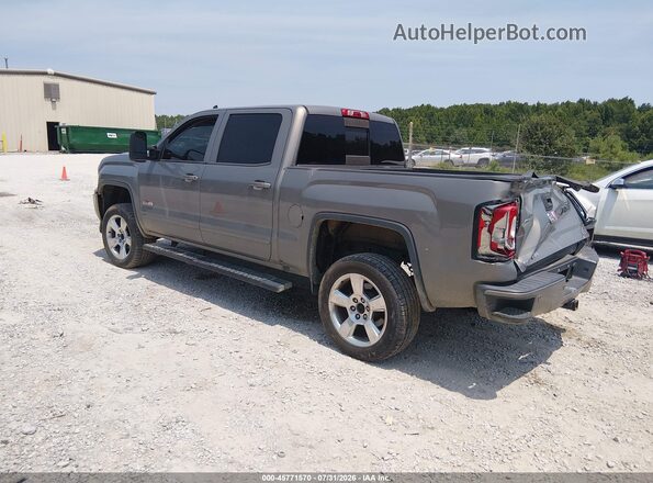 3GTU2NEC4HG293341 2017 GMC SIERRA Серый Задняя левая четверть