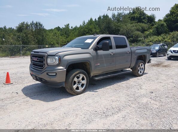 3GTU2NEC4HG293341 2017 GMC SIERRA Серый Передняя левая четверть