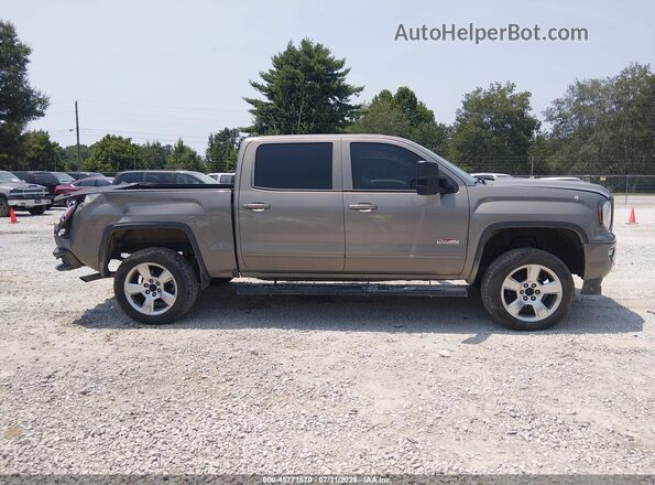 3GTU2NEC4HG293341 2017 GMC SIERRA Серый Вид задней части салона