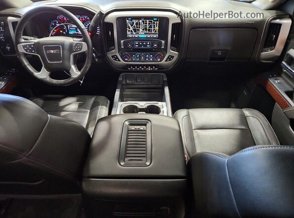 3GTU2NEC4HG505333 2017 GMC SIERRA Черный Вид панели приборов