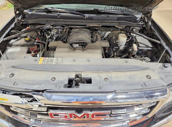 3GTU2NEC4HG505333 2017 GMC SIERRA Черный Вид задней части салона
