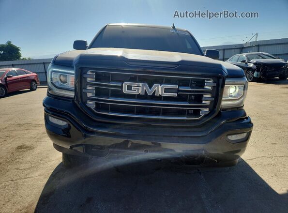3GTU2NEC4JG223716 2018 GMC SIERRA Black Widok z przodu