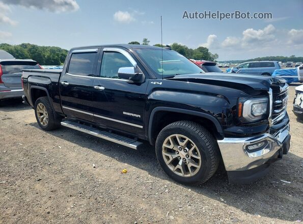 3GTU2NEC4JG422121 2018 GMC SIERRA Black Передня права чверть