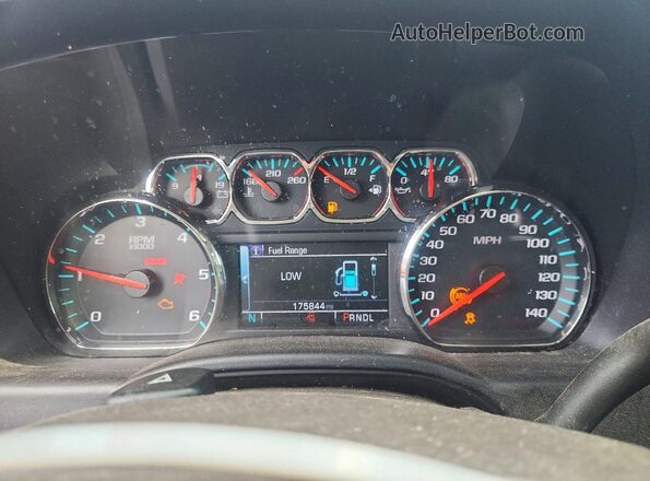 3GTU2NEC4JG422121 2018 GMC SIERRA Black Вид щитка приладів