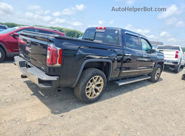 3GTU2NEC4JG422121 2018 GMC SIERRA Black Задня права чверть