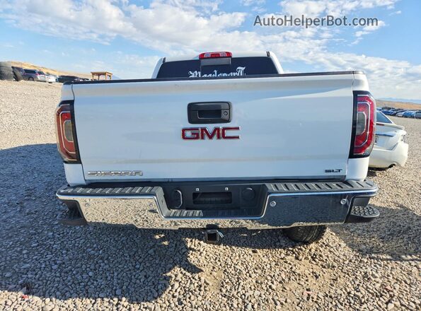 3GTU2NEC4JG617071 2018 GMC SIERRA White უკანა ხედი