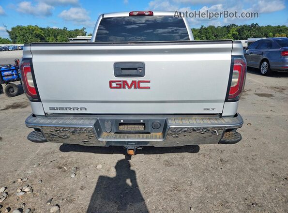 3GTU2NEC5HG127653 2017 GMC SIERRA Silver Widok z tyłu